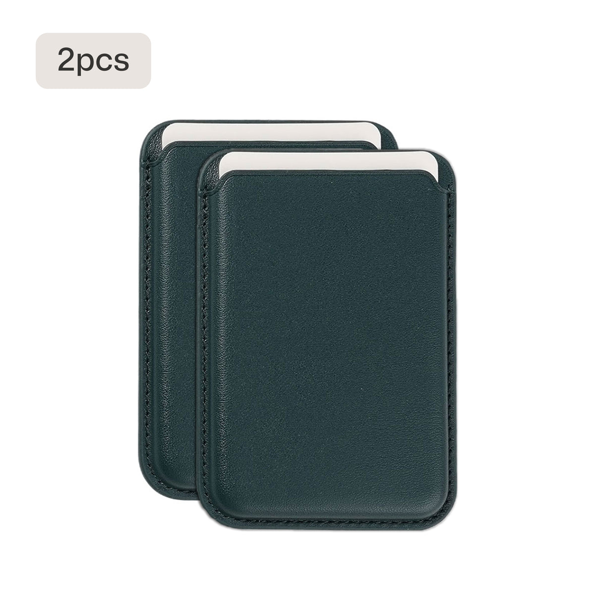 Magnetic Leather Card Holder for iPhone (2pcs)