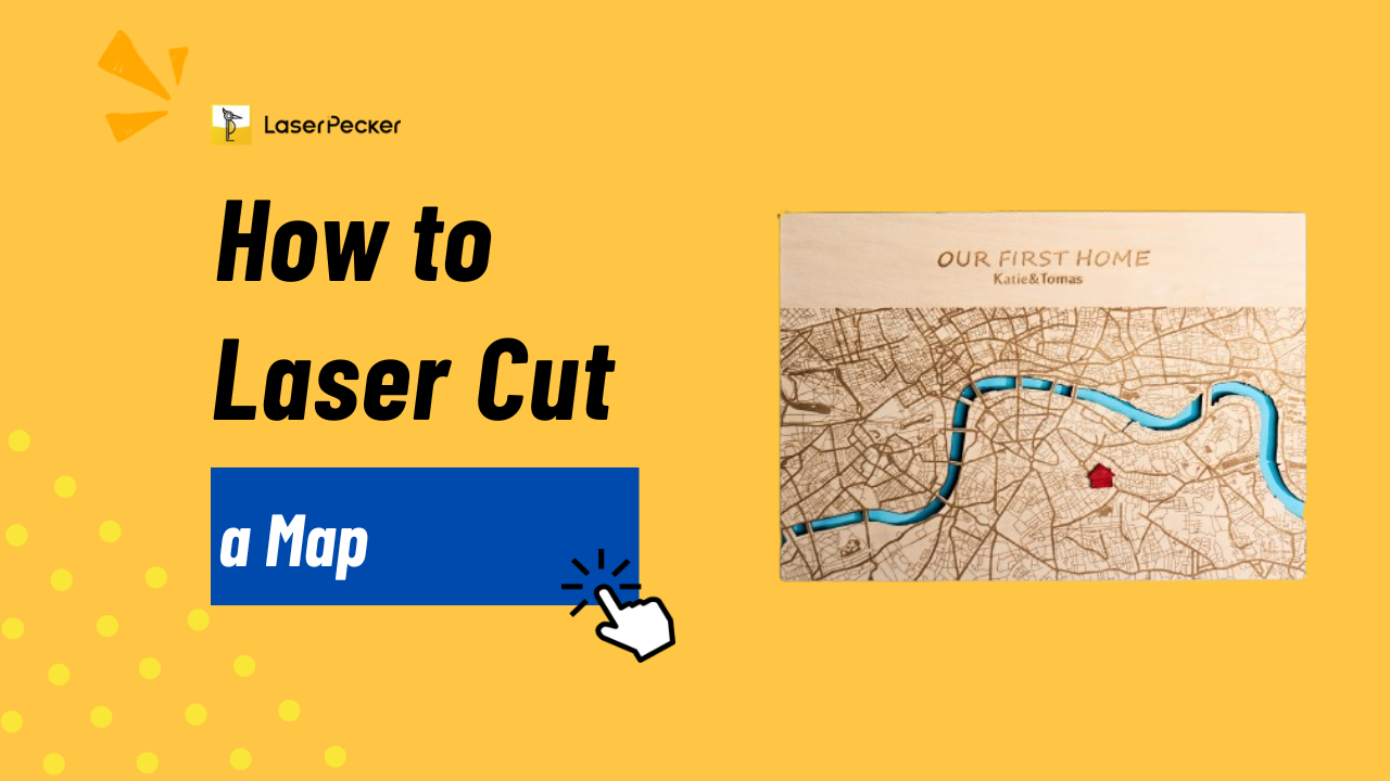 How to Laser Cut a Map – Make Your Own Customised City Map at Home