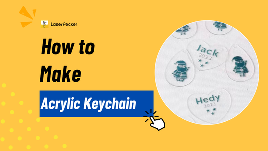 how to make acrylic keychain