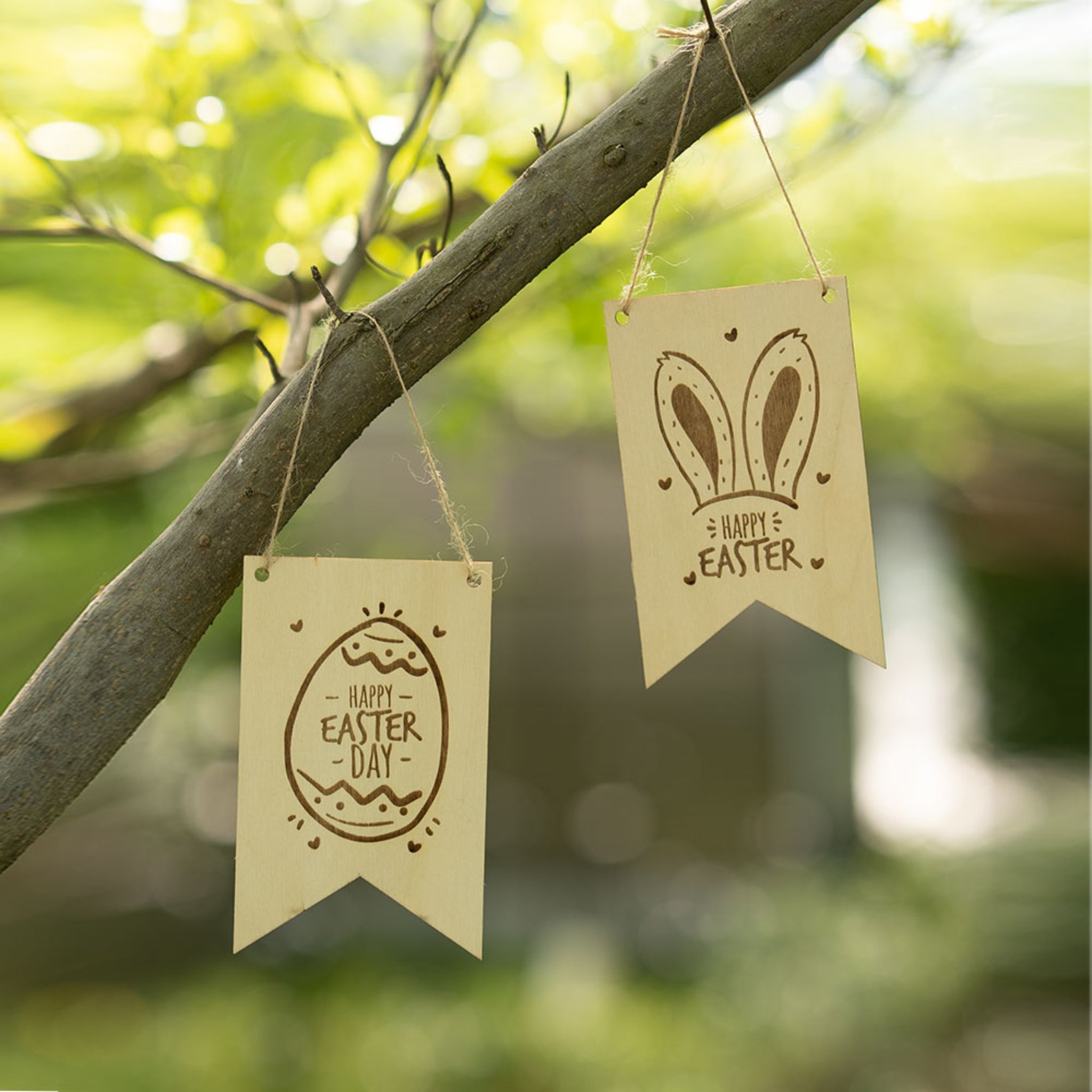 Blank Wood Pennant Signs (24 pcs / 48 pcs)