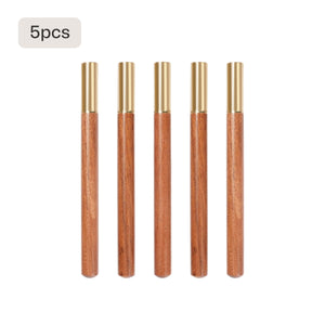 Wooden Rollerball Gel Pen (5 pcs)
