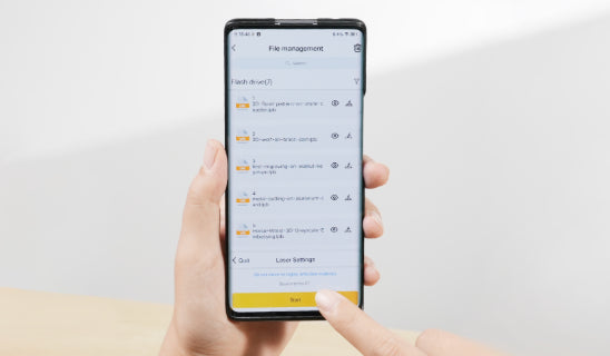 Our system supports truly flexible connectivity, allowing control via Wi-Fi or wired connection and enabling USB drive offline operation for easy repeating jobs. This freedom means your creation is never restricted by cables or location, providing an unprecedented level of convenience and workflow flexibility.