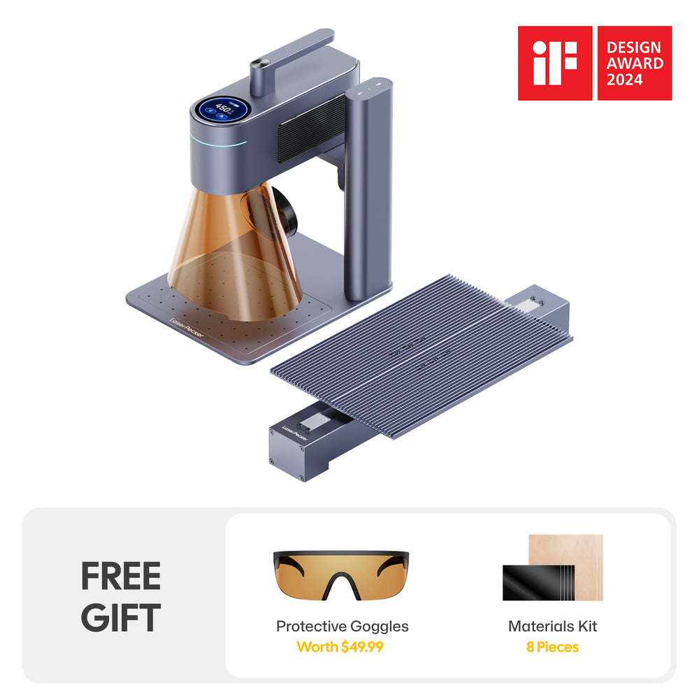 LaserPecker LP4 - The World's First Portable Dual-Laser Engraver