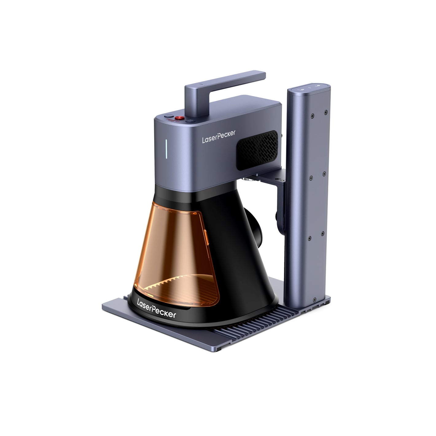 LaserPecker laser engraver LP2 PLUS on a white background
