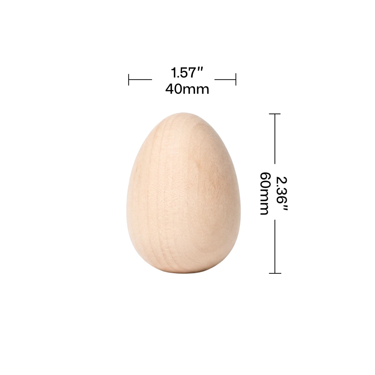 Wooden Easter Eggs (6pcs)