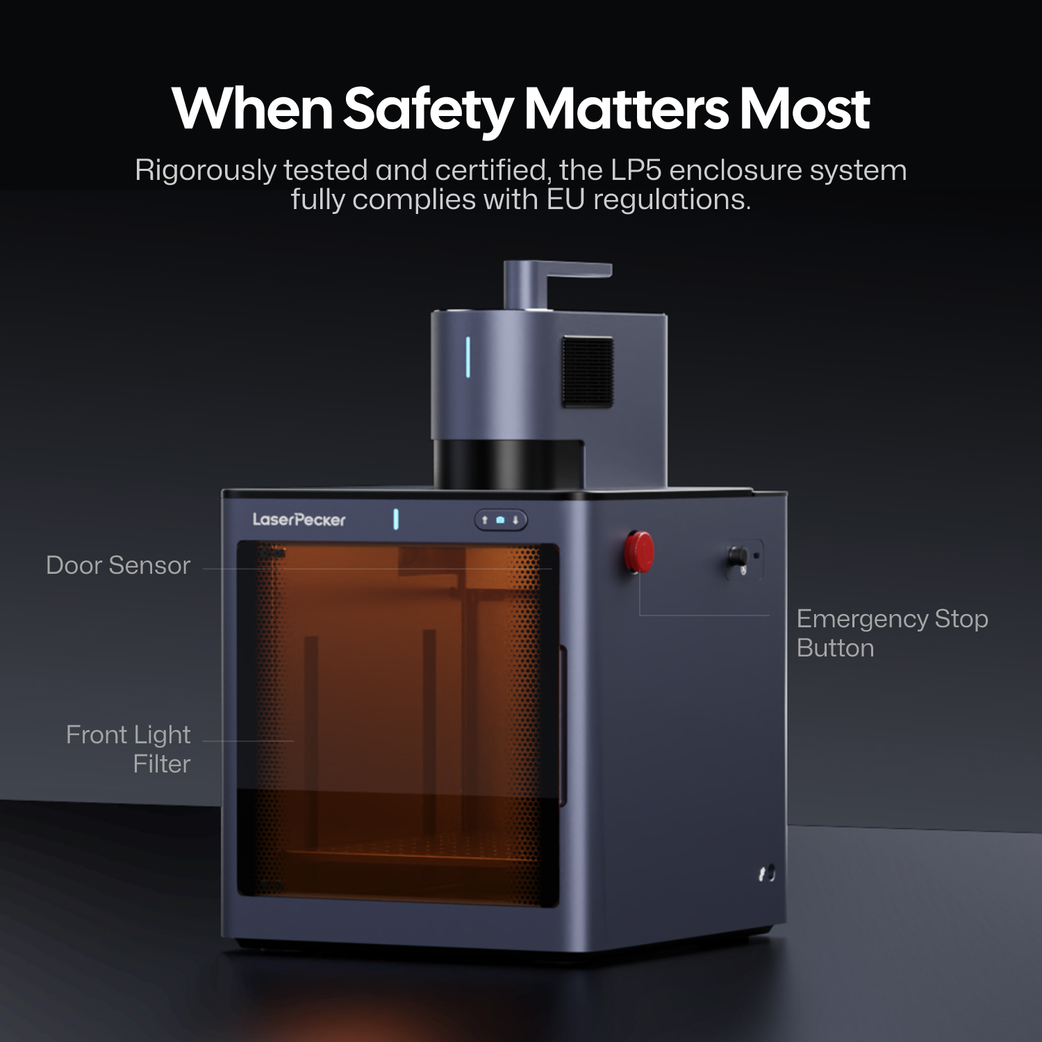 LaserPecker LP5 Safety Enclosure