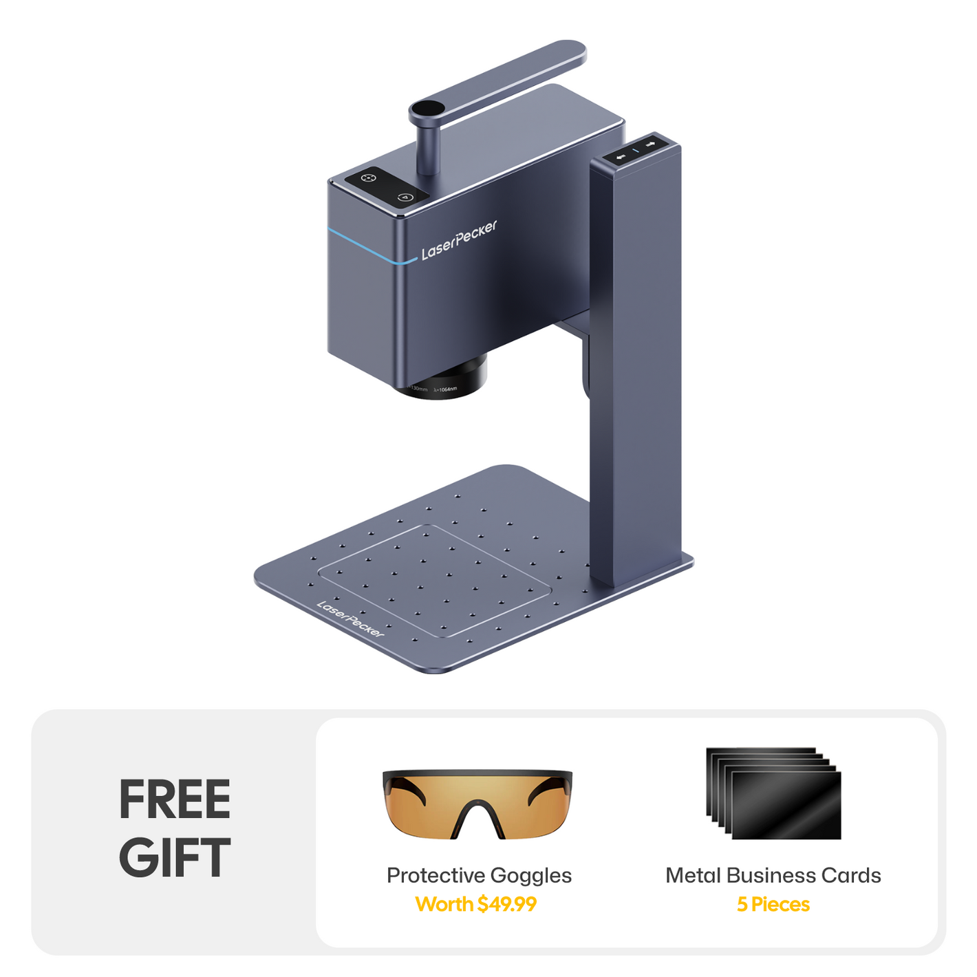 LaserPecker LP3 - Metal and Plastic Customization with IR Laser