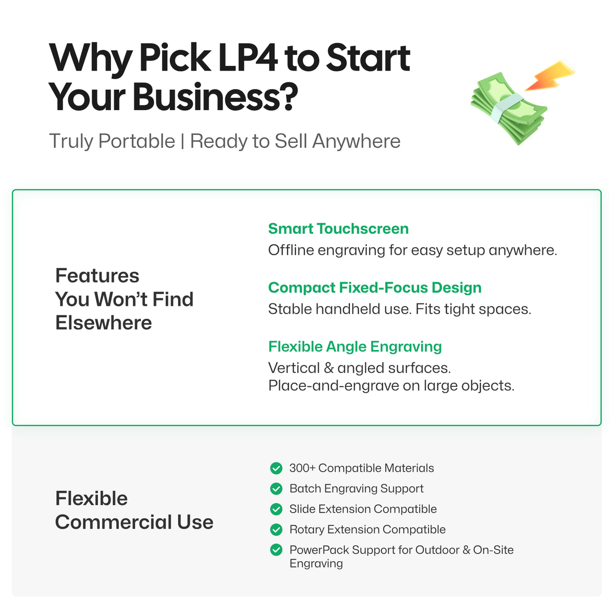 LaserPecker LP4 - The World's First Portable Dual-Laser Engraver