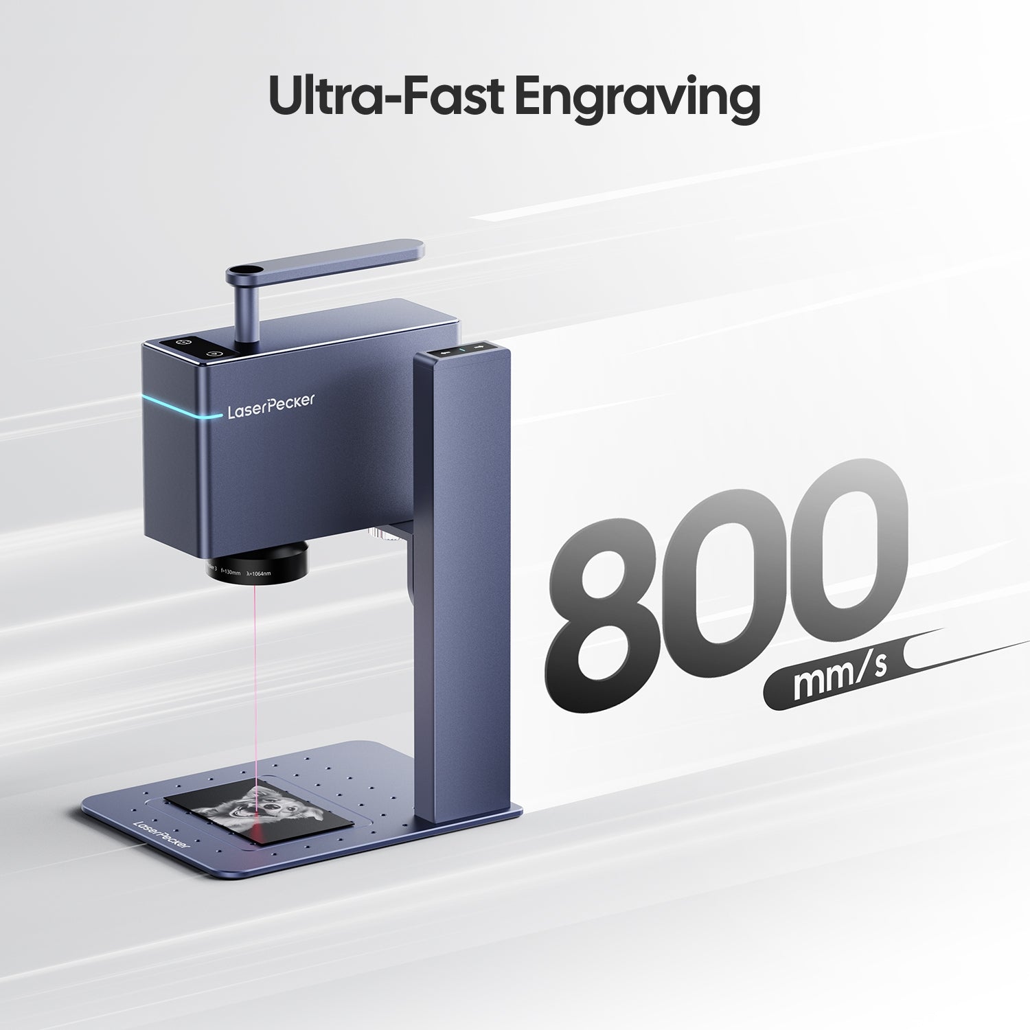 LaserPecker LP3: High Precision Metal & Plastic Laser Engraver