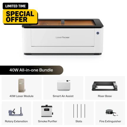 LaserPecker LX2 - The All-in-One Laser Cutter