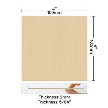 Basswood Plywood Sheets (10pcs / 30pcs)