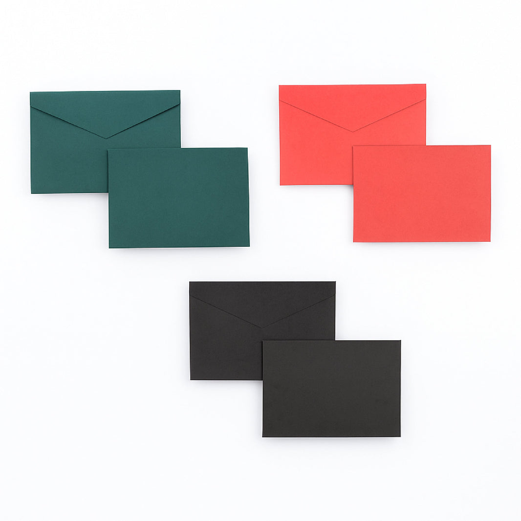 🎁 Envelope Paper with Golden Base (9pcs) (100% off)