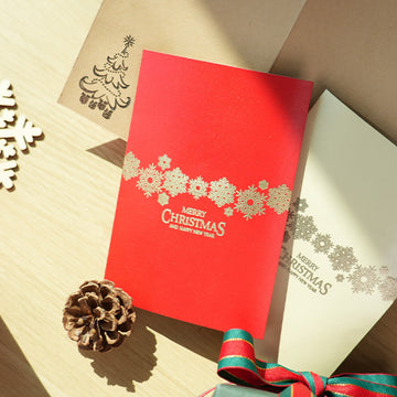 Envelope Paper with Golden Base (9pcs)