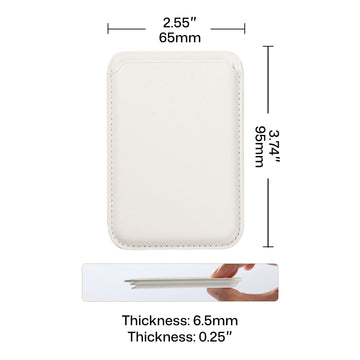 Magnetic Leather Card Holder for iPhone (2pcs)