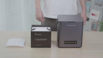 Filter Pack for LaserPecker Desktop Air Purifier Video