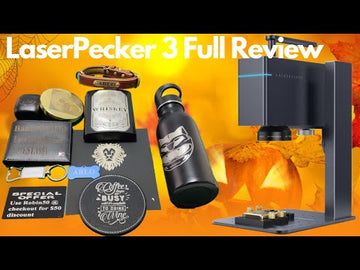 LaserPecker LP3 - Metal and Plastic Customization with IR Laser
