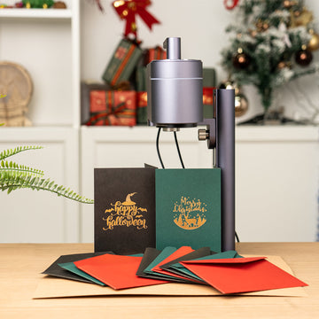 Envelope Paper with Golden Base (9pcs)