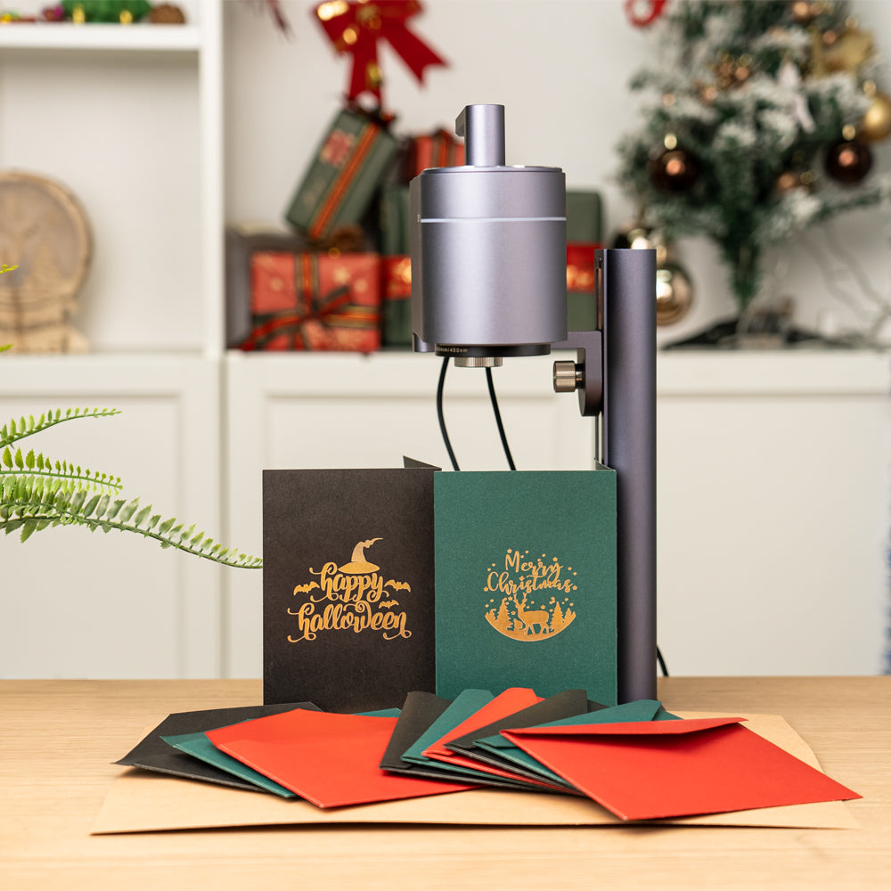 Envelope Paper with Golden Base (9pcs)