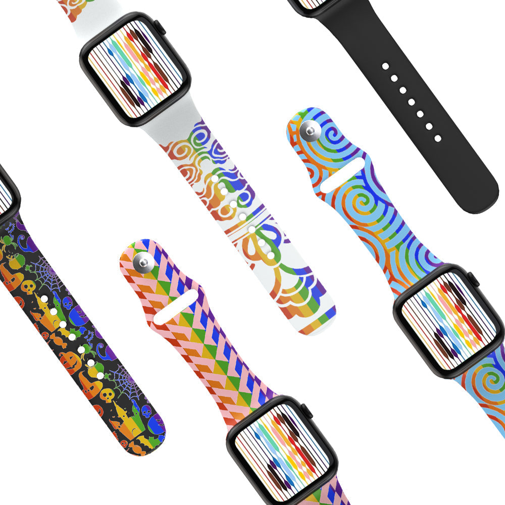 DIY Silicone Apple Watch Bands Sample